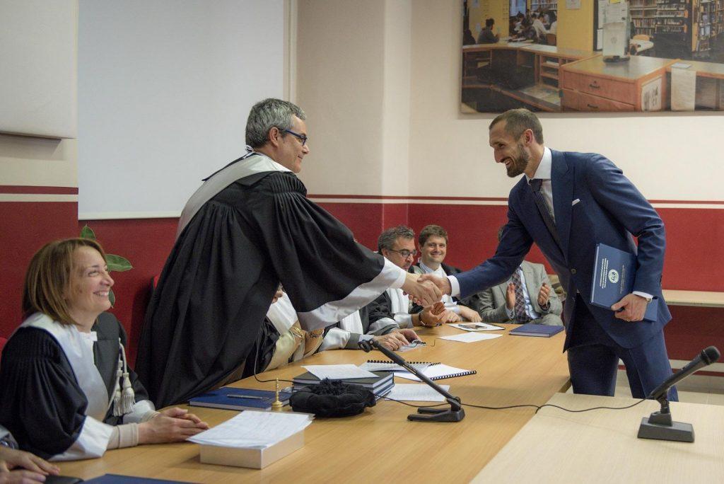 Proclamazione Laurea Magistrale di Giorgio Chiellini