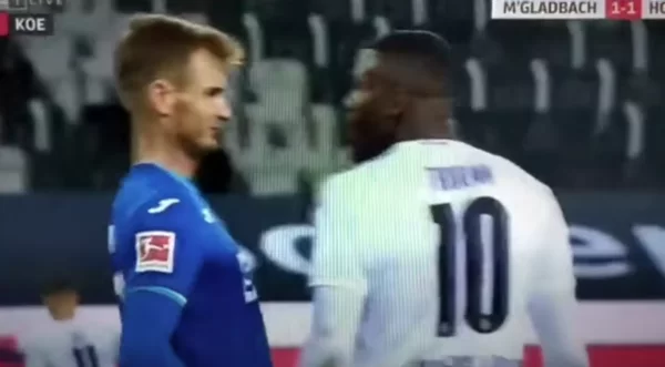 Marcus Thuram perde la testa, sputa in faccia ad un avversario: rischia la mega squalifica