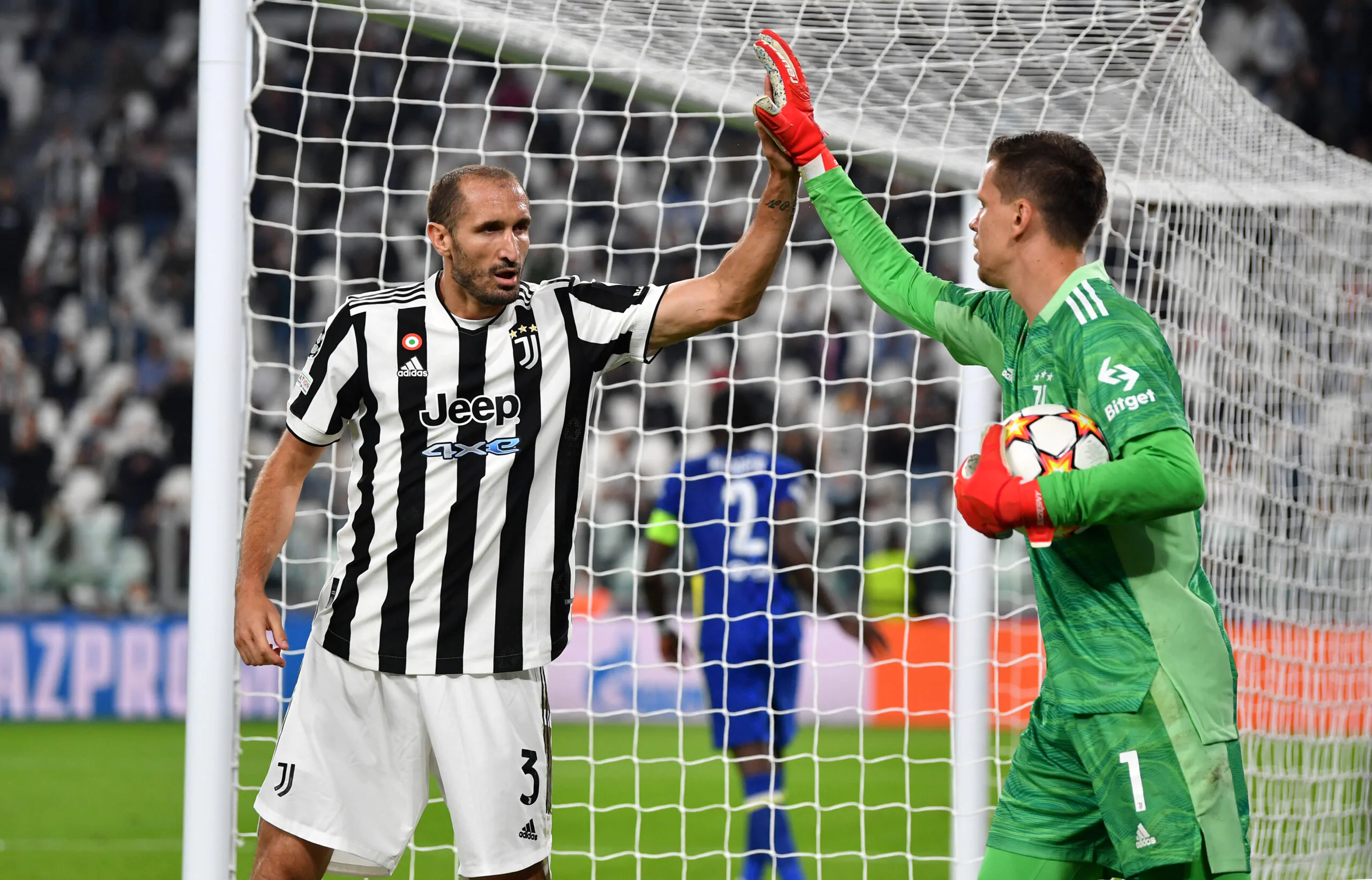 Chiellini e Szczesny