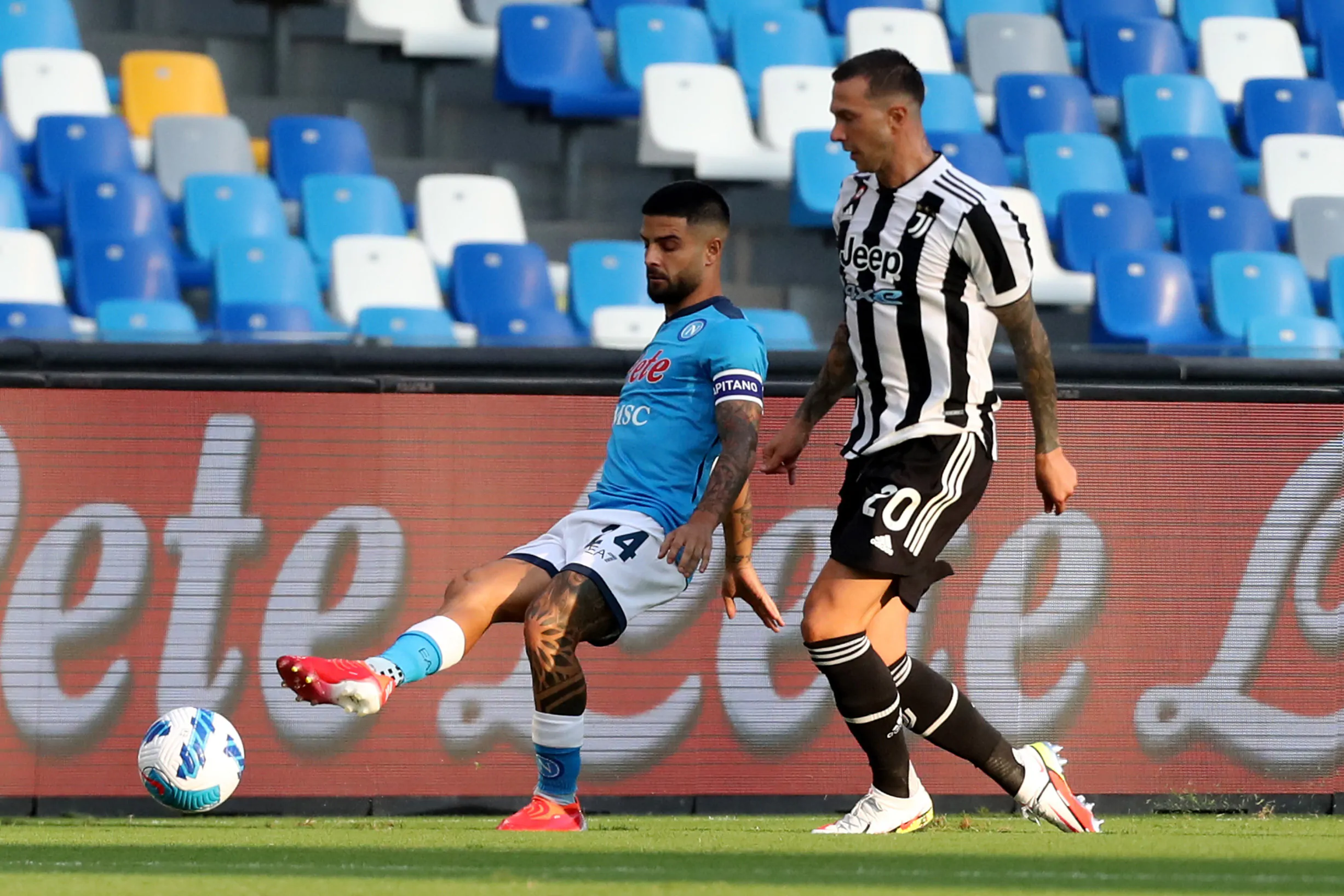 Bernardeschi, Insigne, Napoli