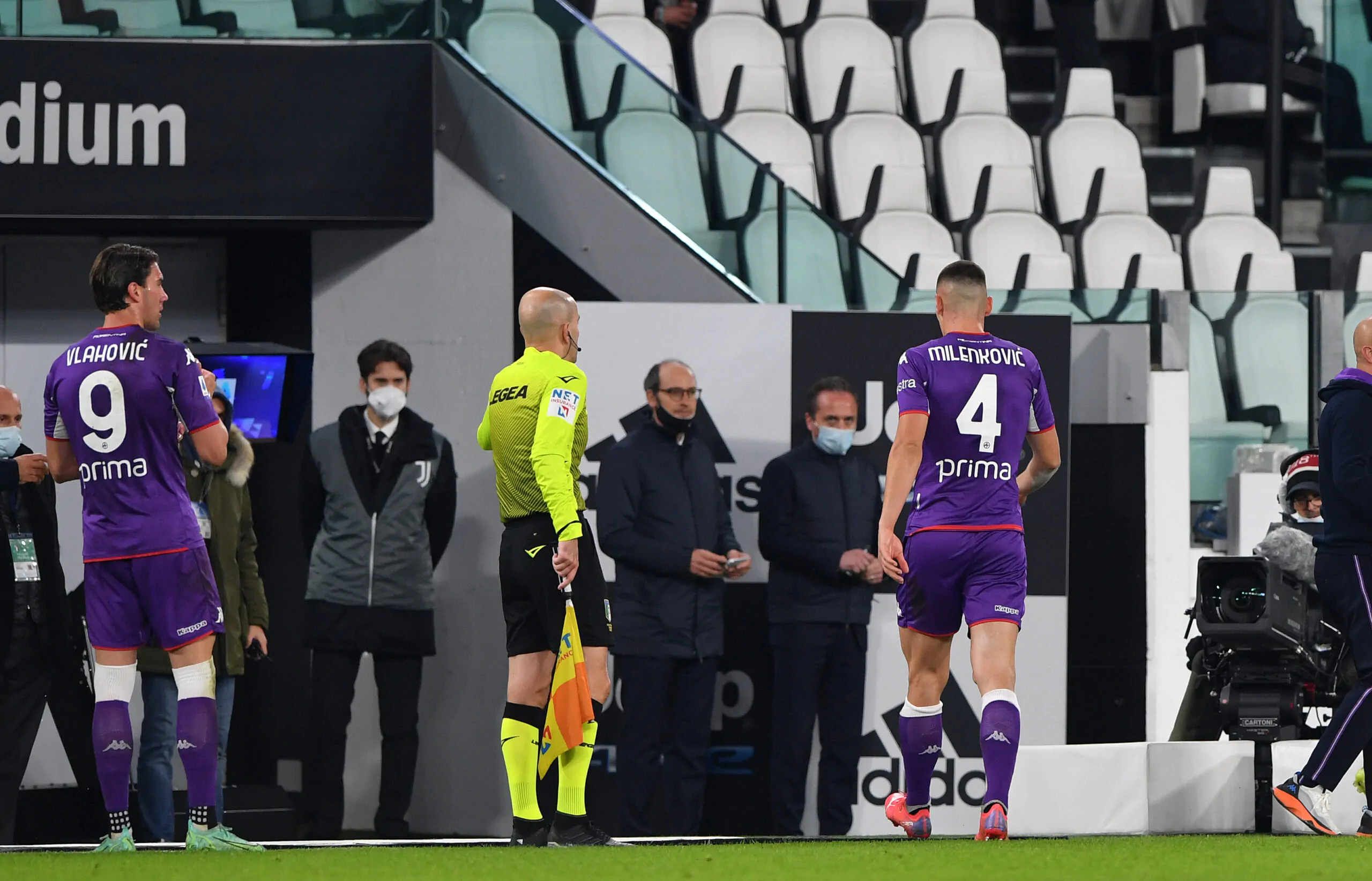 Rosso a Milenkovic, la Fiorentina deride Chiesa sui social: l’accaduto