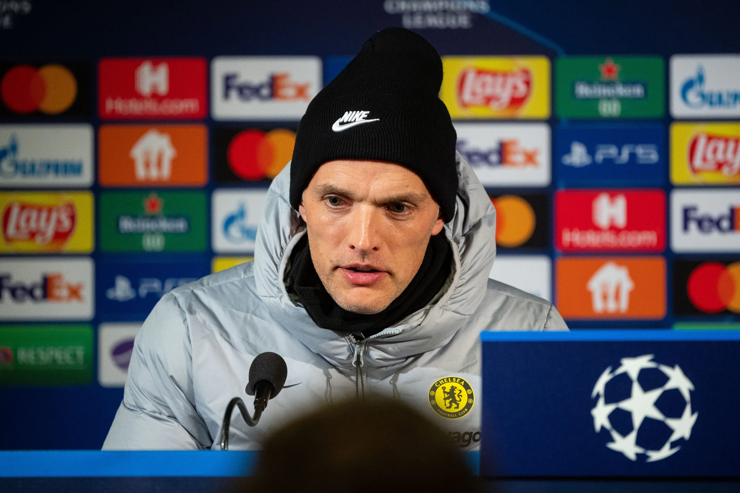 Tuchel in conferenza: “Due giocatori sono in forte dubbio, Jorginho invece sta bene”