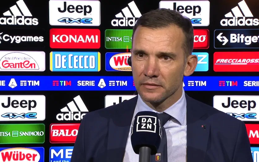 Shevchenko amaro: “Abbiamo avuto difficoltà a mettere i giocatori in campo”