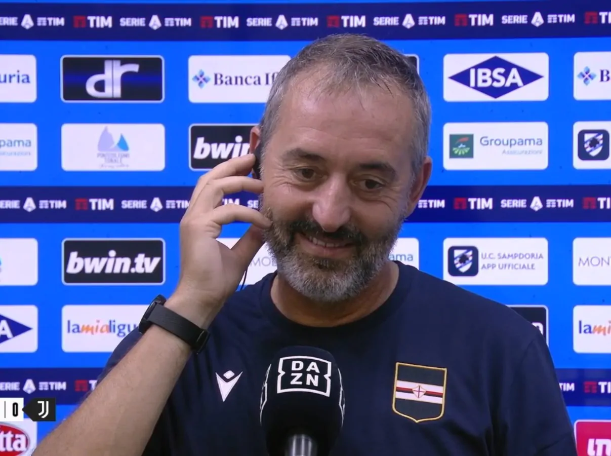 Giampaolo: “Partita durissima. La squadra ha saputo farlo alla grande”