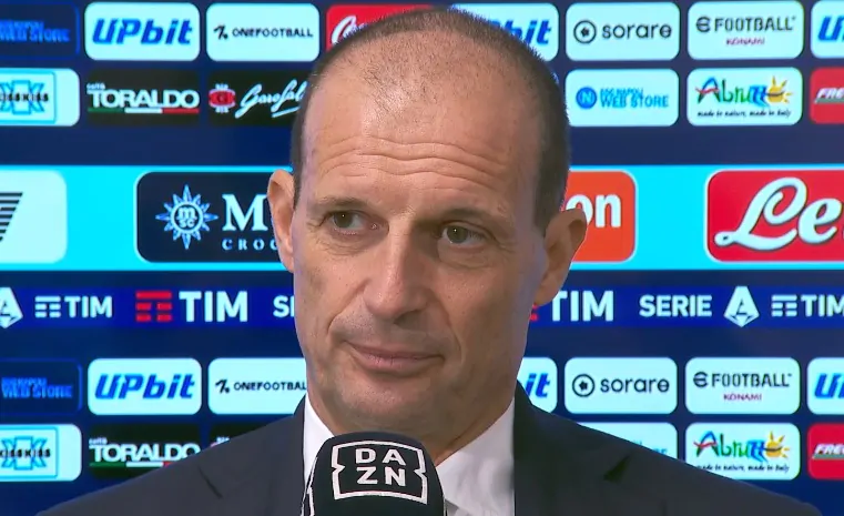 Allegri risponde a Spalletti: “Con Luciano c’è stima”, poi il commento sulla partita