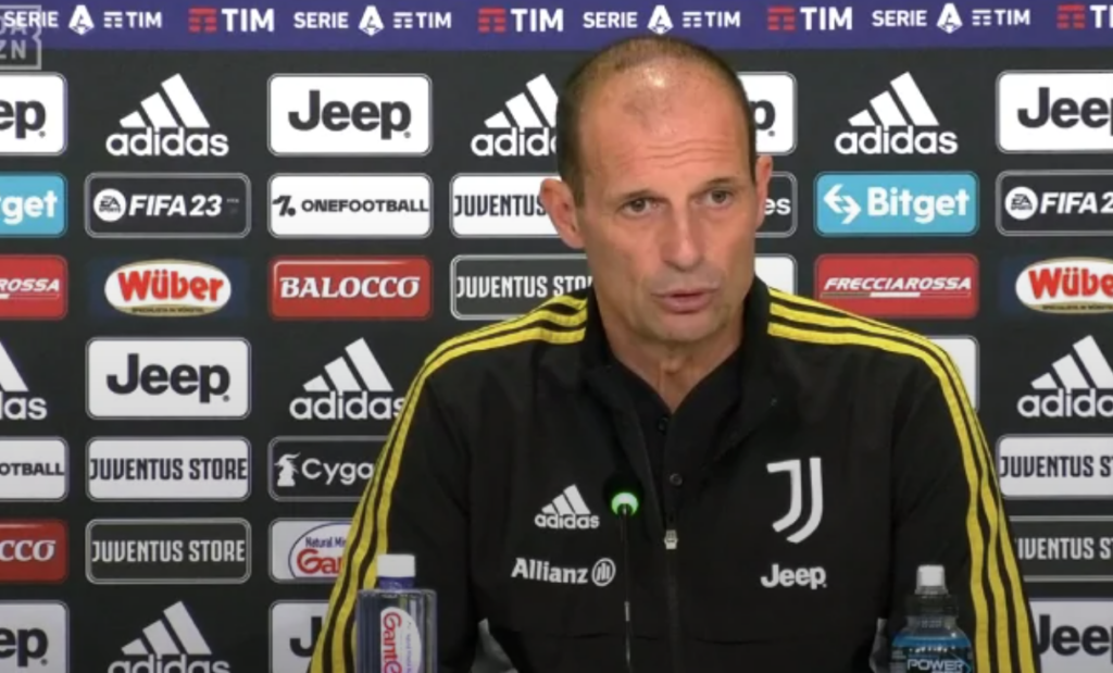 Allegri conferenza Inter Juventus