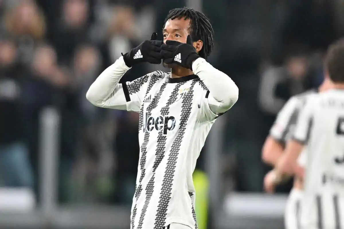 La Juventus saluta ufficialmente Cuadrado