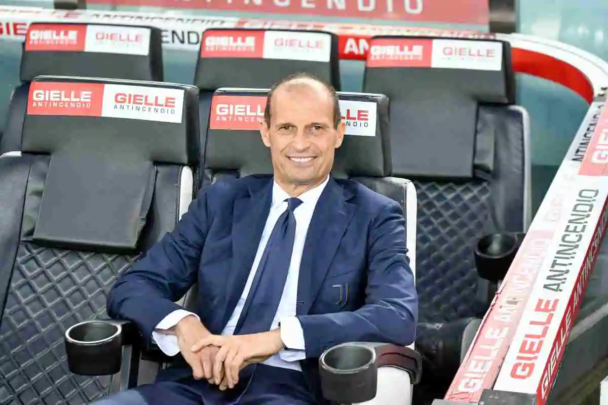 Allegri in panchina