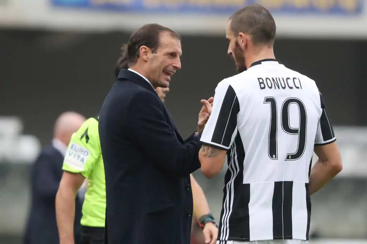 Bonucci-Juve, il retroscena di Allegri: "La verità è questa!"