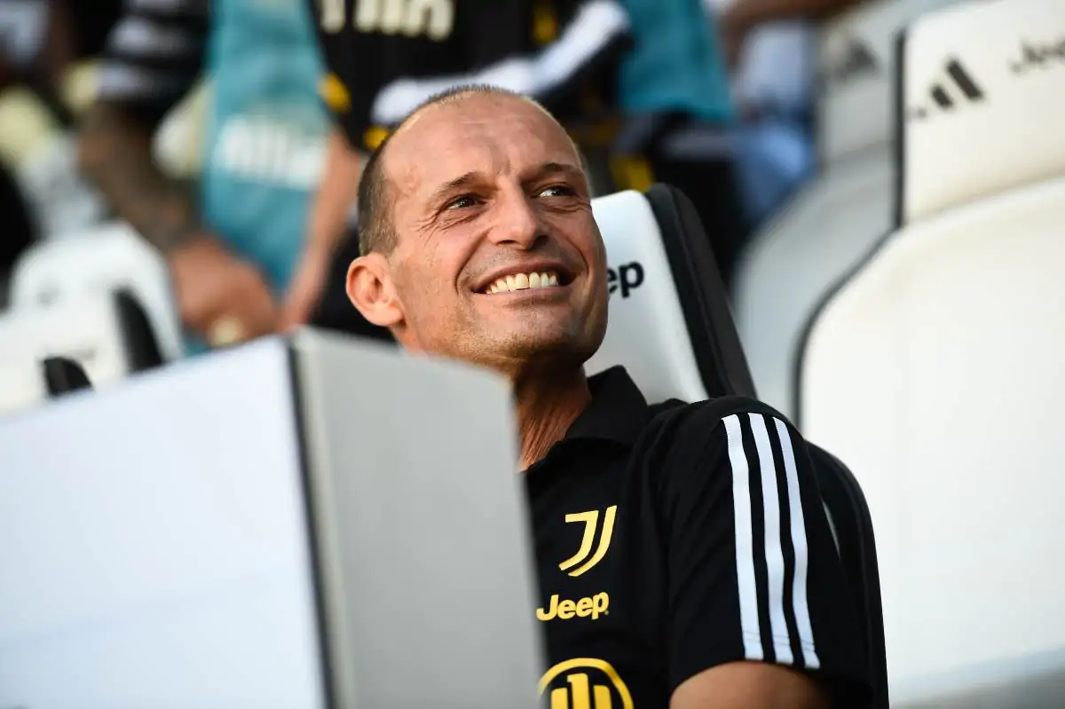 Allegri sorride