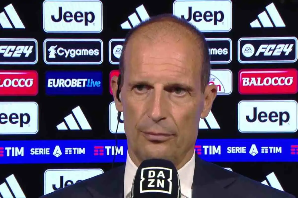 Allegri: “Ci hanno etichettato come dei brocchi”, poi il commento sullo Scudetto