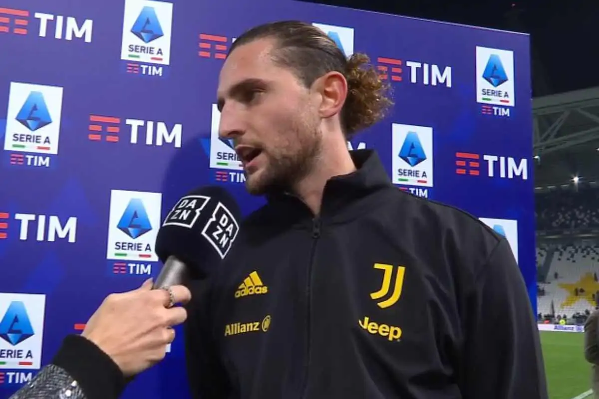 Rabiot: "Nello spogliatoio lo Scudetto è l'obiettivo"