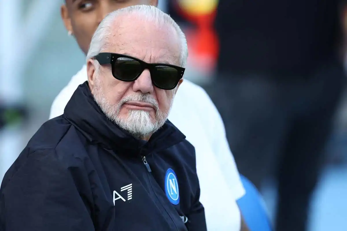 De Laurentiis, la rivelazione prima di Juve-Napoli