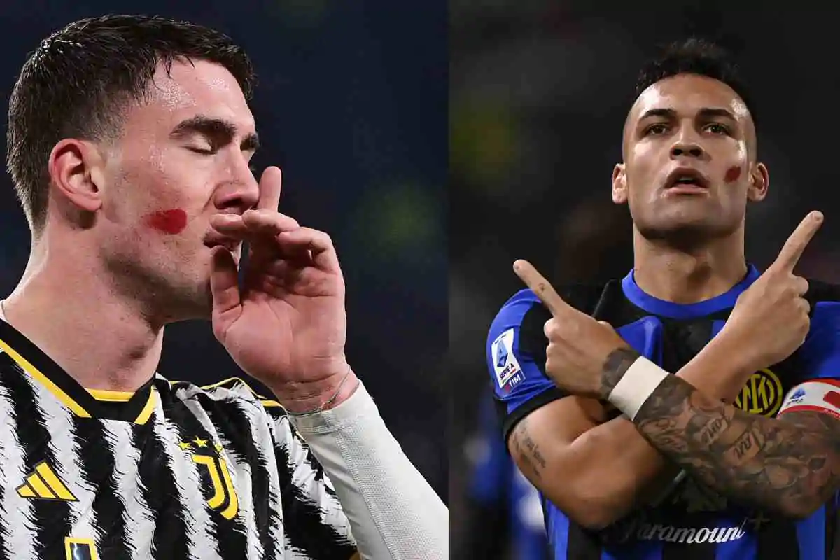 La risposta dell'ex Juve su Vlahovic e Lautaro