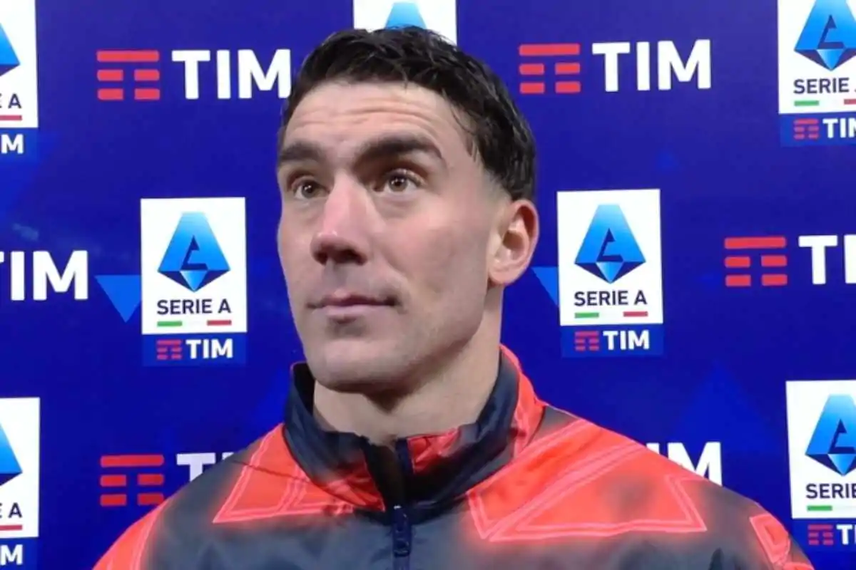 Vlahovic: “Punzione? Sentire la Curva è bellissimo”