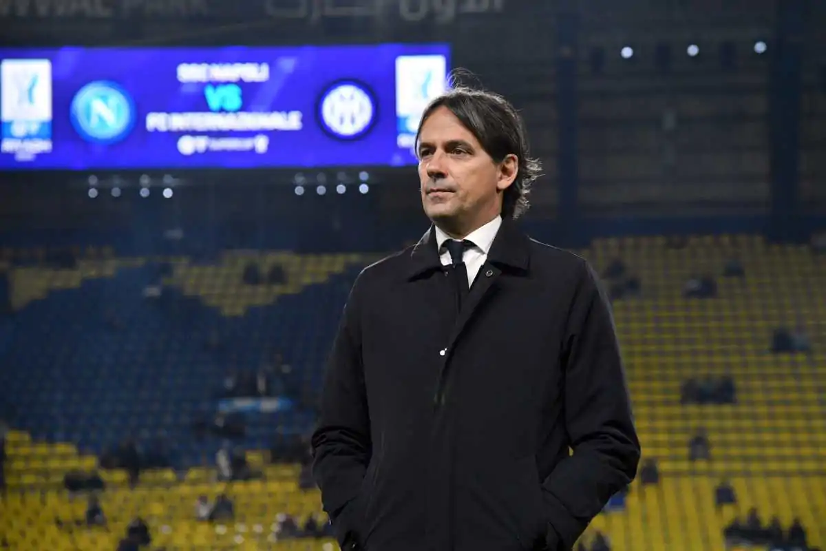 Inzaghi prima di Inter-Juve