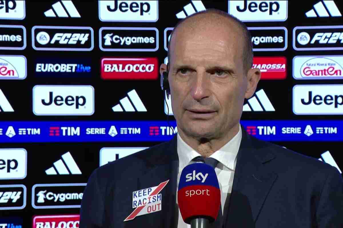 Allegri polemizza a Sky Sport