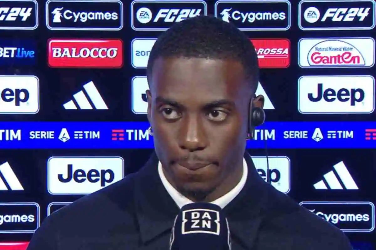 Timothy Weah nel post partita