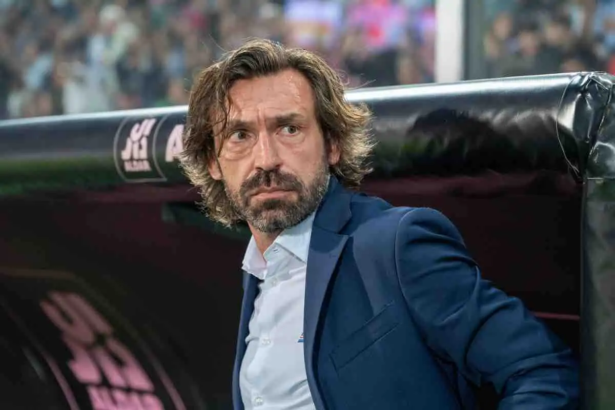 Pirlo stizzito, risponde sull'esonero di Allegri