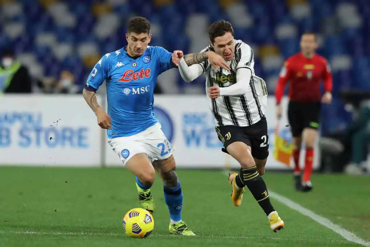 Juve: interesse del Napoli per Barrenechea