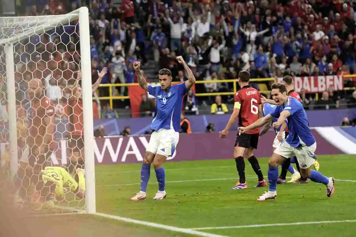 Italia-Albania, Chiesa MVP