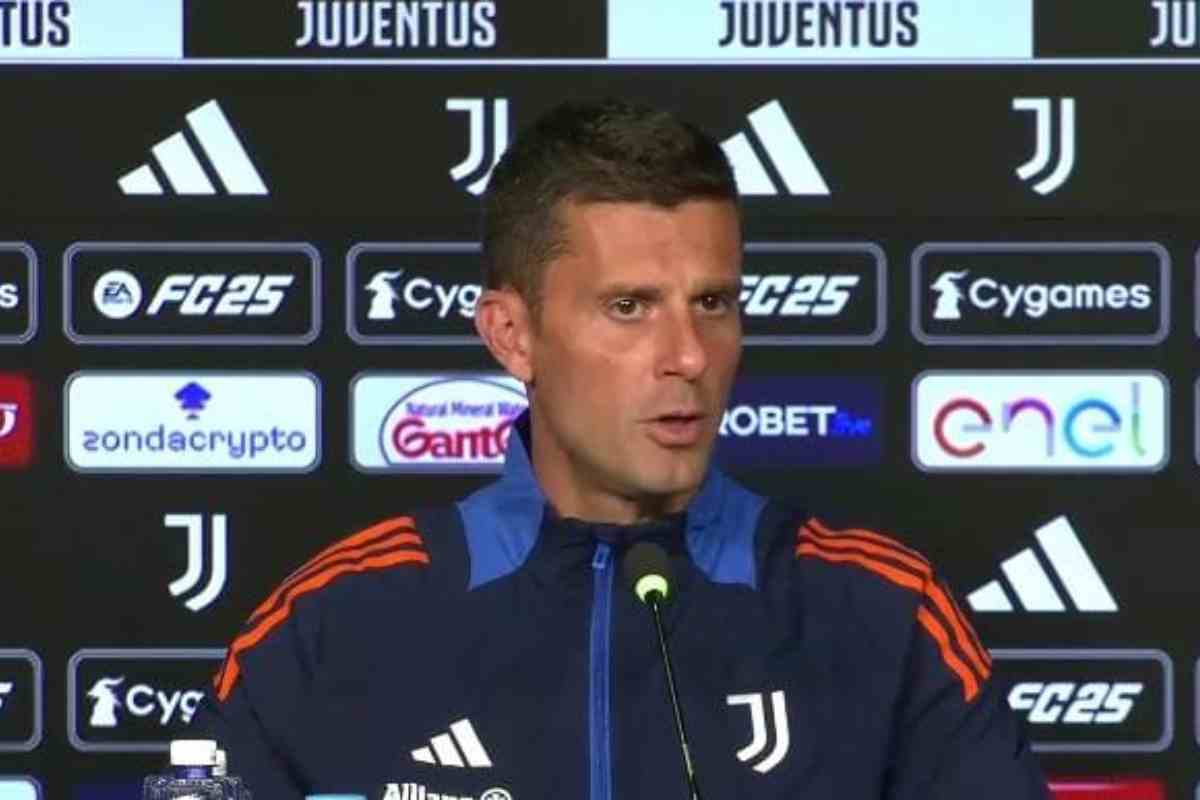 Conferenza stampa Thiago Motta Juventus-Napoli