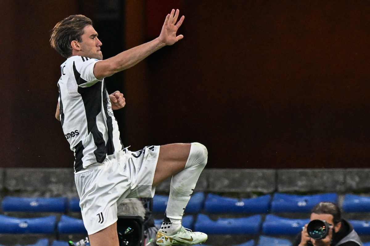 Vlahovic fondamentale in Genoa-Juve