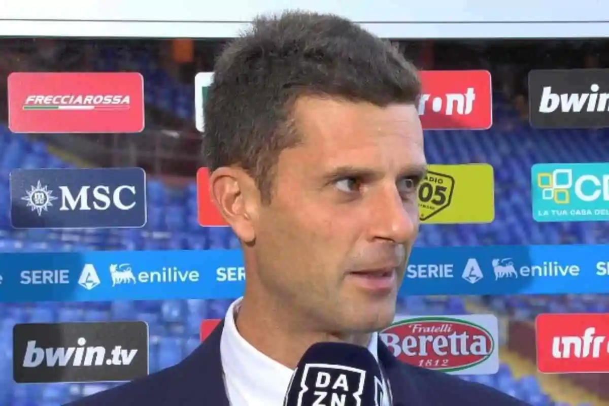 Motta nel prepartita di Genoa-Juve