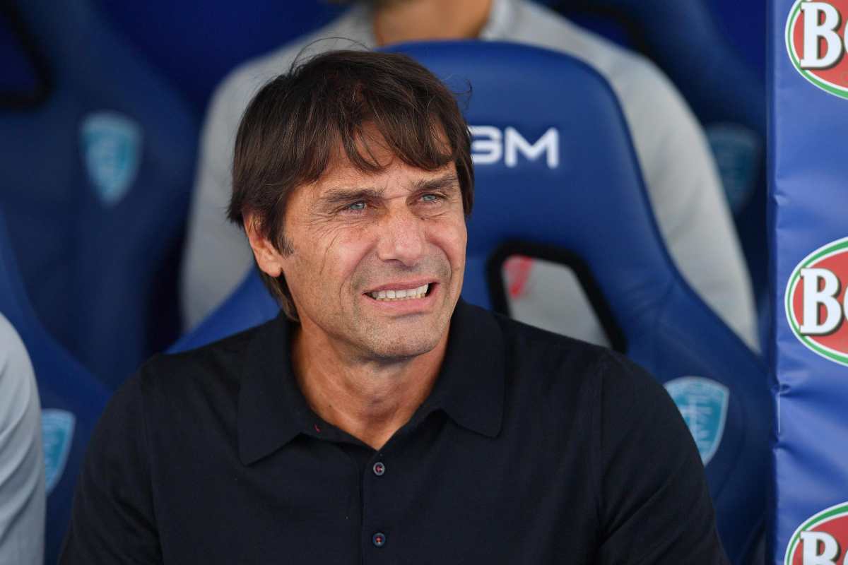 Conte in conferenza sulla Juventus