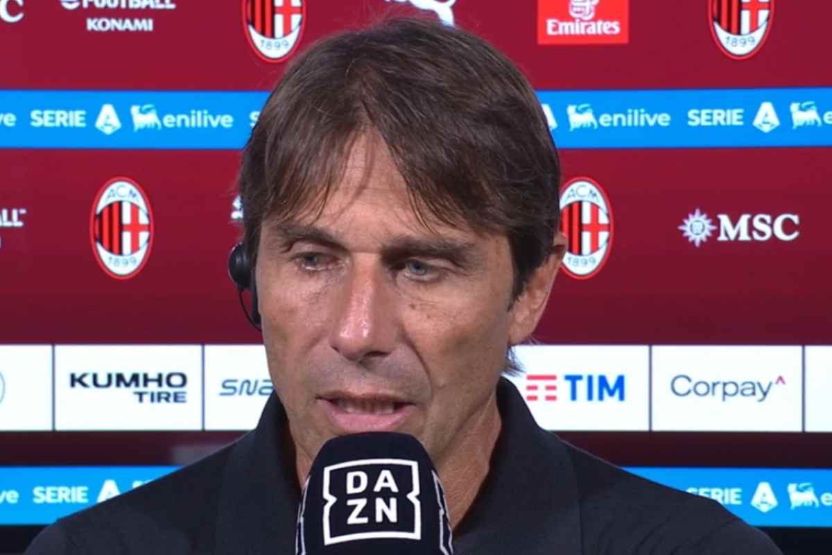 Conte dopo Milan-Napoli