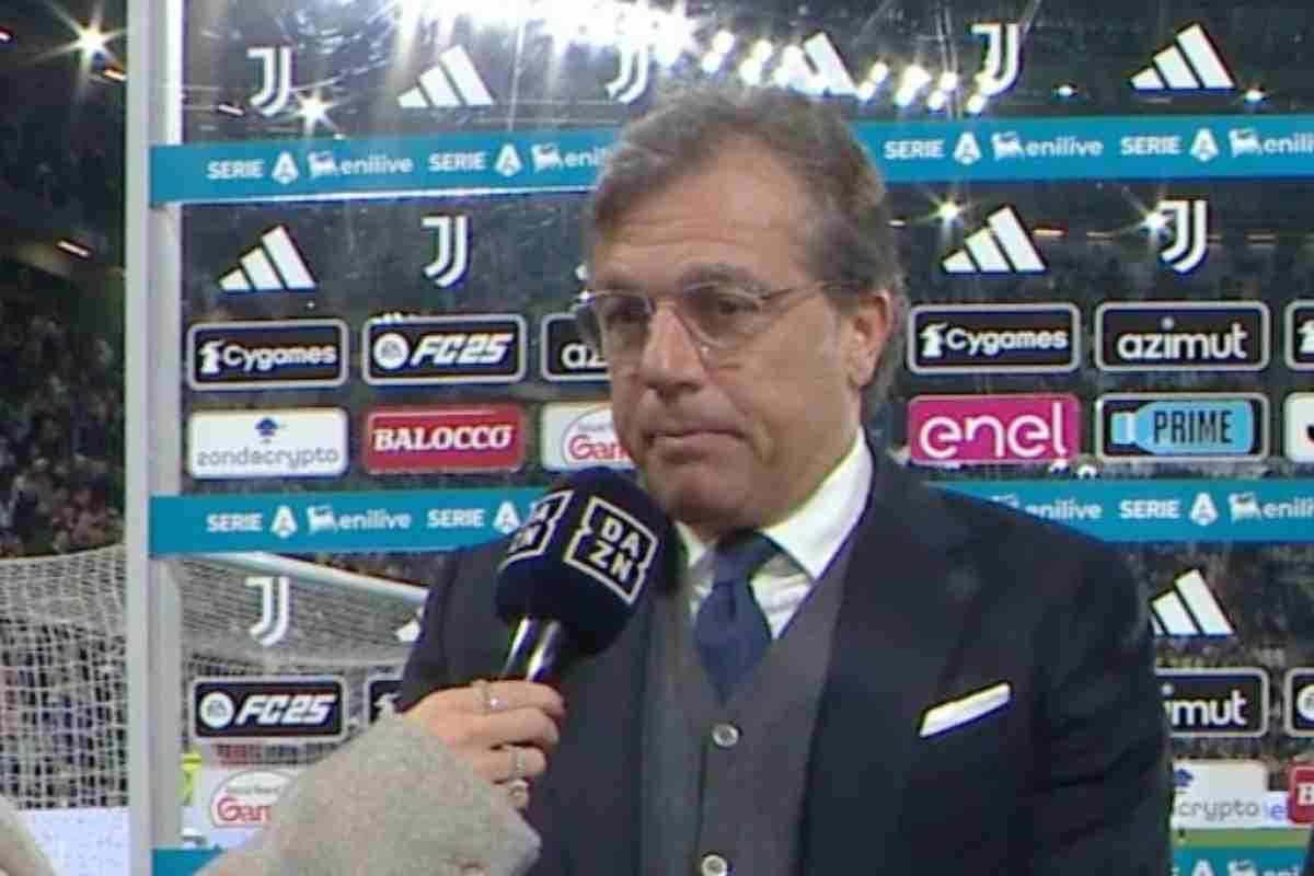 Juve Lazio, le parole di Giuntoli