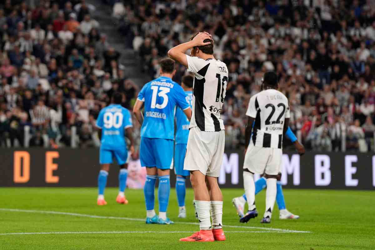 Addio alla Juventus