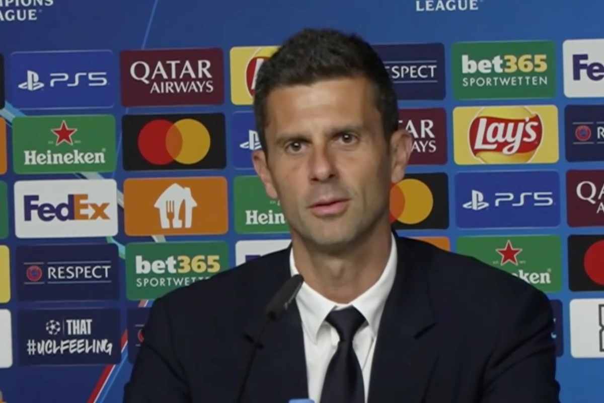 Lipsia-Juventus, le parole di Thiago Motta in conferenza stampa