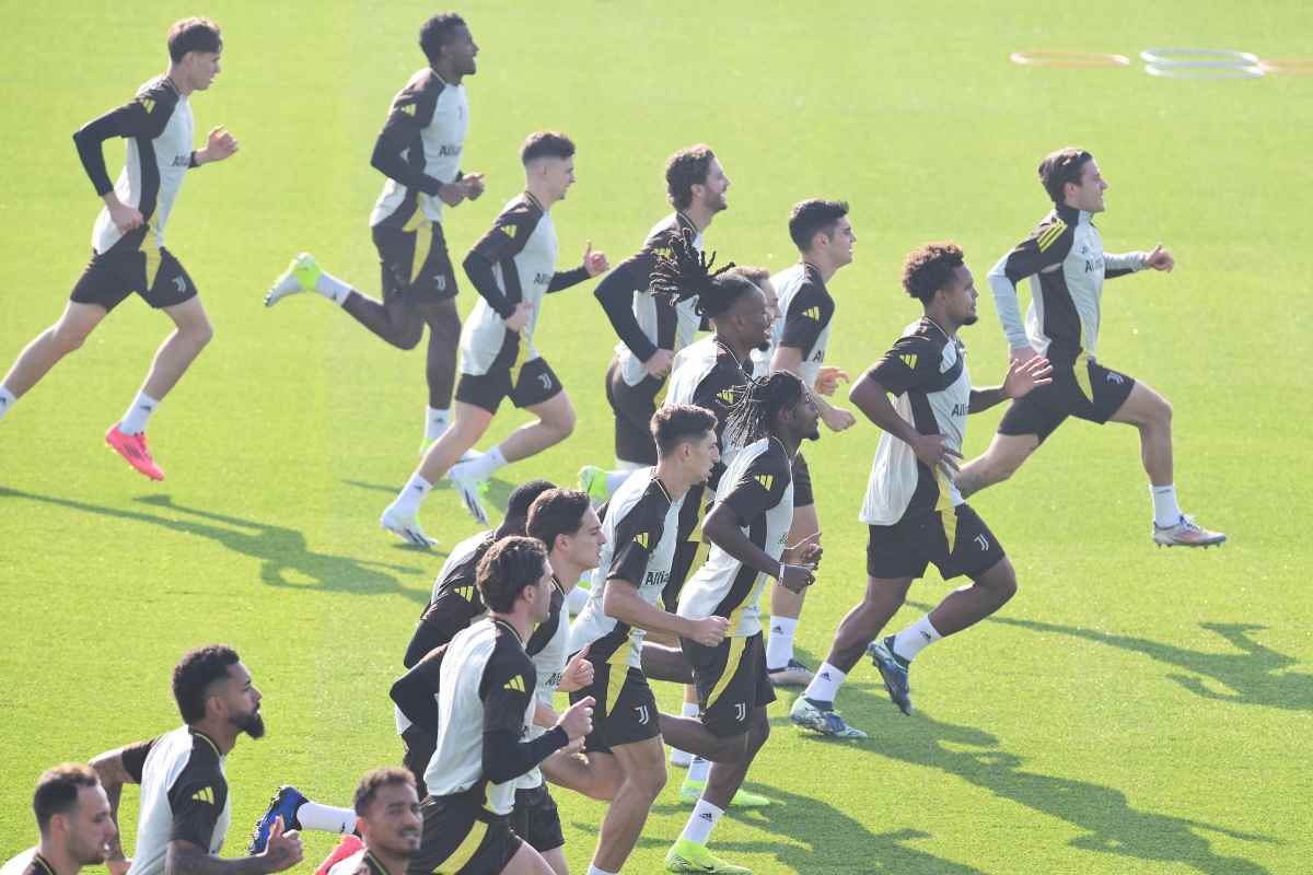 Juventus allenamento