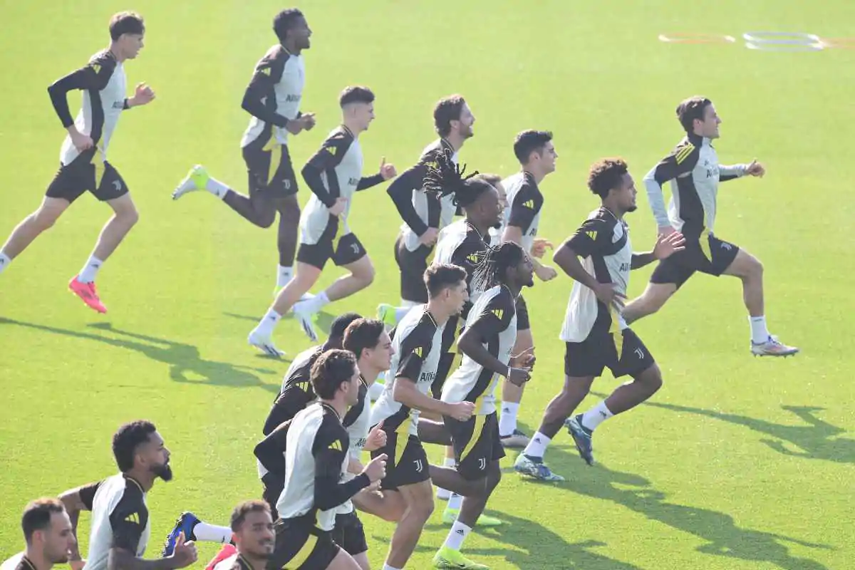 Juventus allenamento