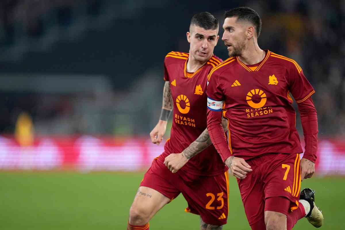 Lorenzo Pellegrini e Gianluca Mancini