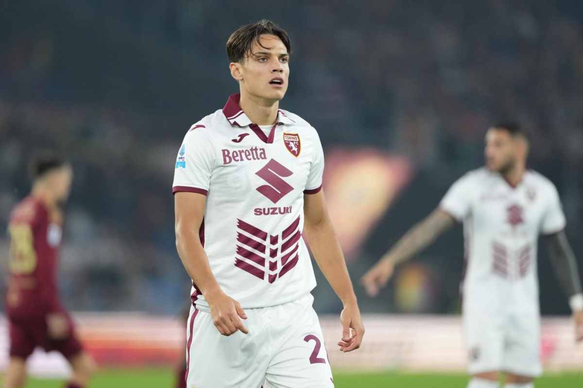 Ricci in campo con il Torino