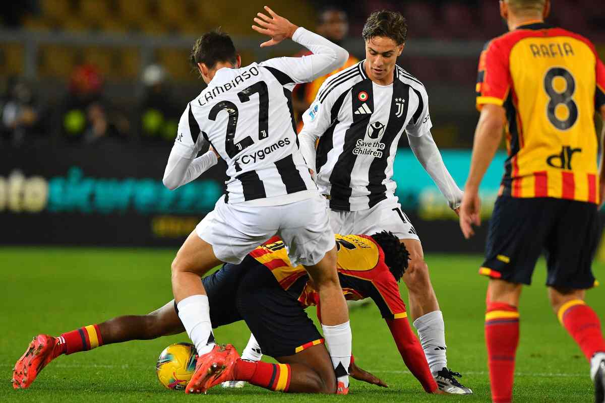 Lecce Juventus 1-1, beffa nel finale per i bianconeri