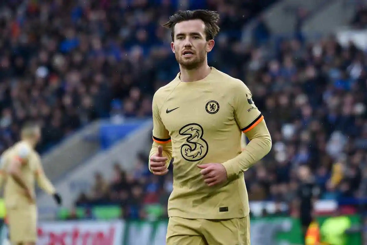 Chilwell con la maglia del Chelsea