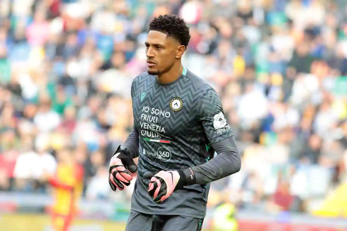 Okoye con la maglia dell'Udinese