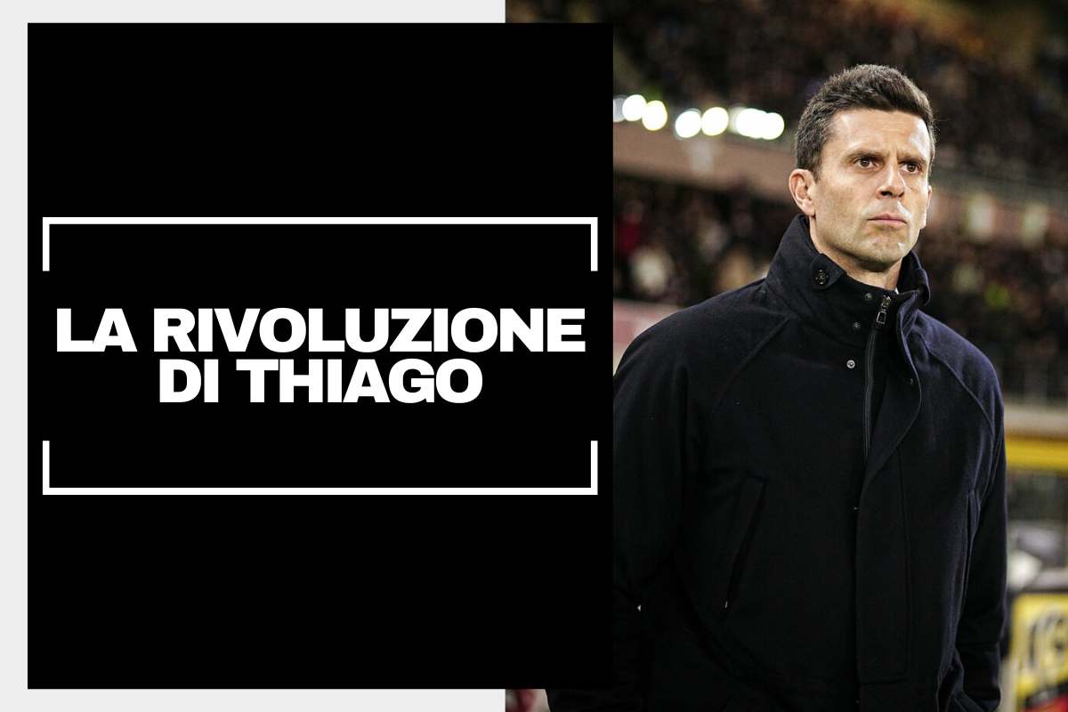 Thiago Motta osserva dalla panchina