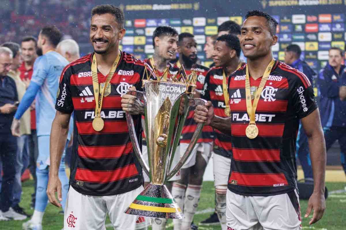 Danilo E Alex Sandro con la Supercoppa do Brasil